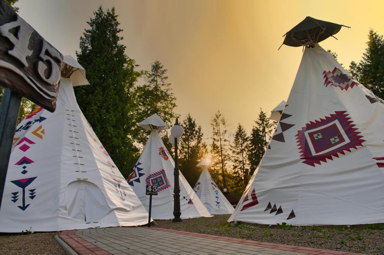 Wioska Indianska River Park Zator Exterior foto